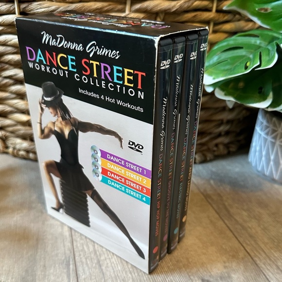Y2K Madonna Grimes Dance Street Workout Collection DVD Set of 4 Fitness Dance - Picture 10 of 16